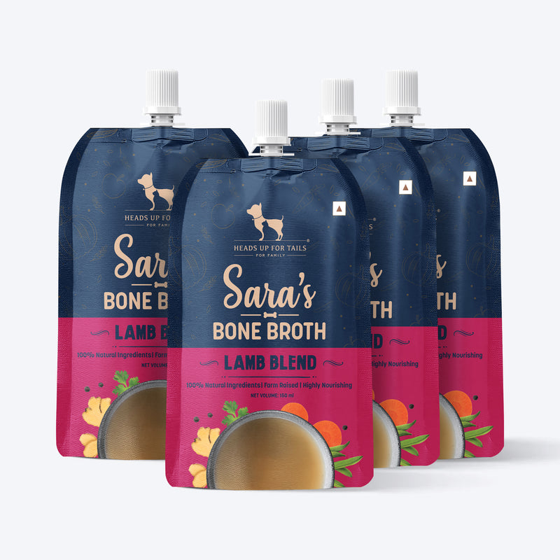HUFT Sara's Lamb Blend Bone Broth For Dogs - 150 ml - Heads Up For Tails