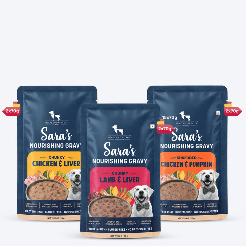 Sara’s Nourishing Gravy Trial Pack of 6 (70 gm Each)