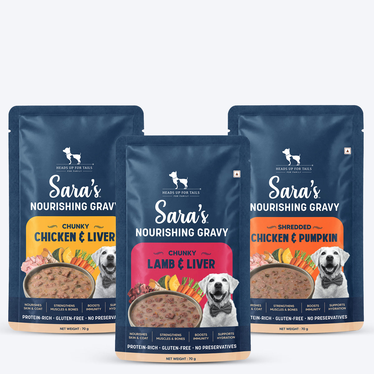 Sara’s Nourishing Gravy Trial Pack of 3 (70 gm Each)