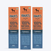HUFT Yakies Vegetarian Natural Chew Bone - Turmeric - Heads Up For Tails