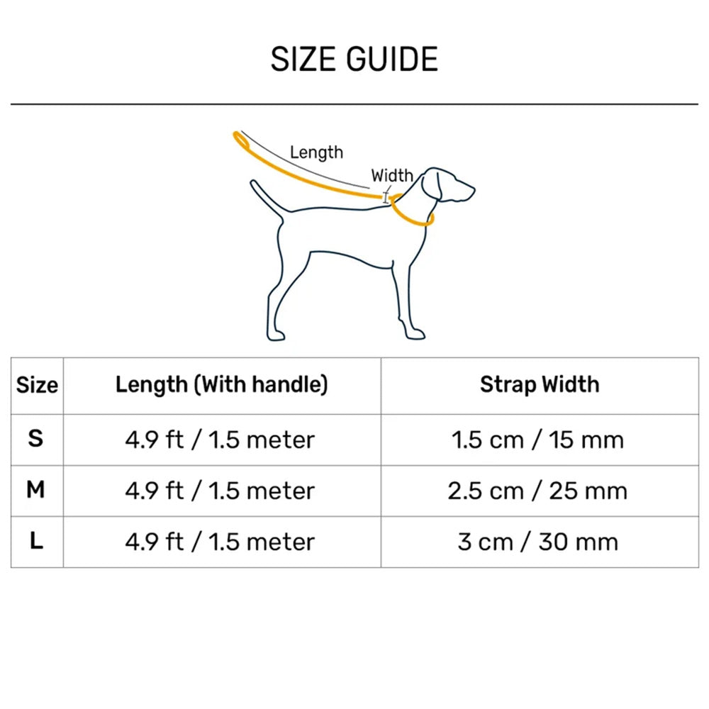 HUFT Midnight Meadow Leash For Dog - Purple