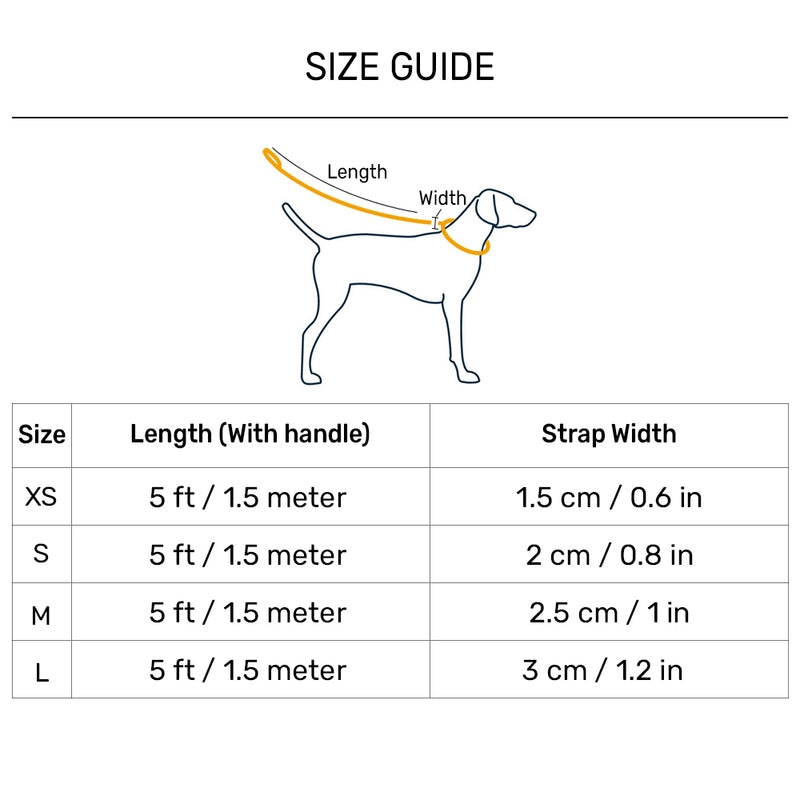 HUFT Comfort Plus Leash For Dog - Blue - Heads Up For Tails