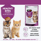 Mark & Chappell Healthy Bites Nutri Booster With Real Salmon Kitten Treats - 65 gm