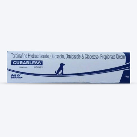 Mankind Curabless Cream For Dog & Cat - Heads Up For Tails