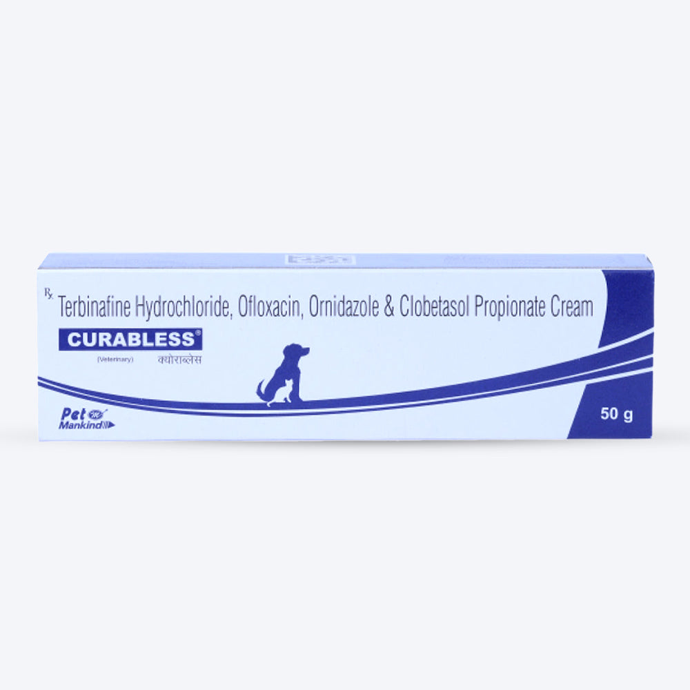 Mankind Curabless Cream For Dog & Cat - Heads Up For Tails