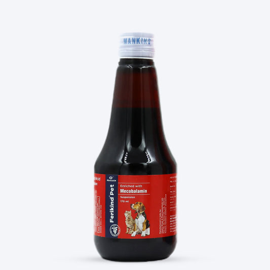 Mankind Ferikind Pet Syrup For Dog & Cat - 170 ml - Heads Up For Tails