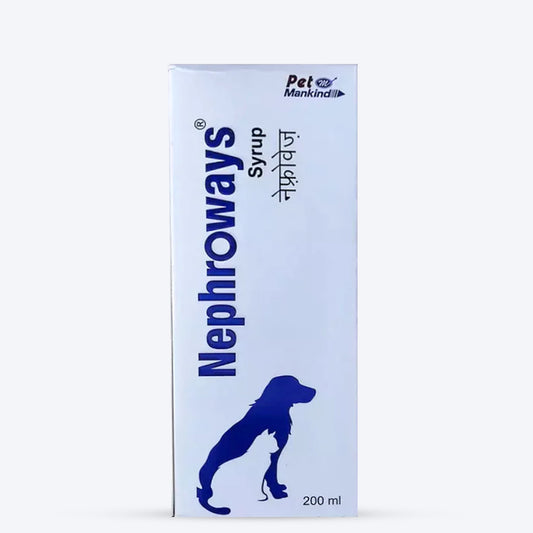 Mankind Nephroways Syrup For Dog & Cat - 200 ml - Heads Up For Tails