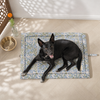 HUFT Jaipuri Baagh Dog Mat - Indigo