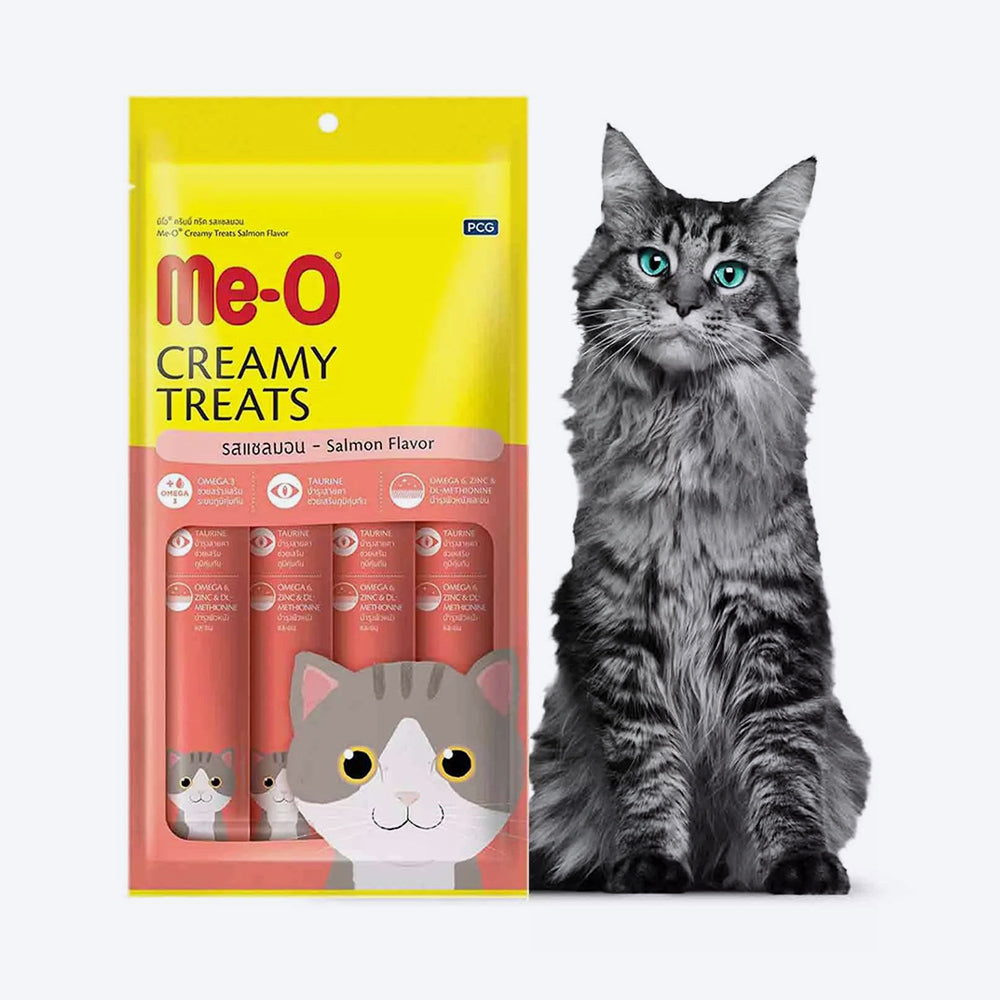 Me-O Creamy Cat Treats - Salmon - 60 g - Heads Up For Tails