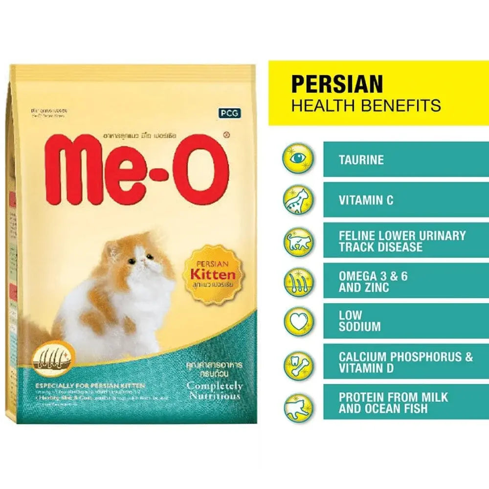 Me-O Persian Dry Kitten Food - Heads Up For Tails