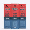 HUFT Yakies Vegetarian Natural Chew Bone - Apple - Heads Up For Tails