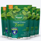 Happi Skippi Vegetarian Dental Chew - Zest - Mint - Petite - 2.5 inch - 150 g - 18 Pieces