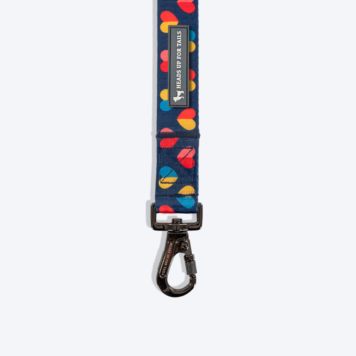 HUFT Love Struck Printed Leash For Dog - Navy Blue - Heads Up For Tails