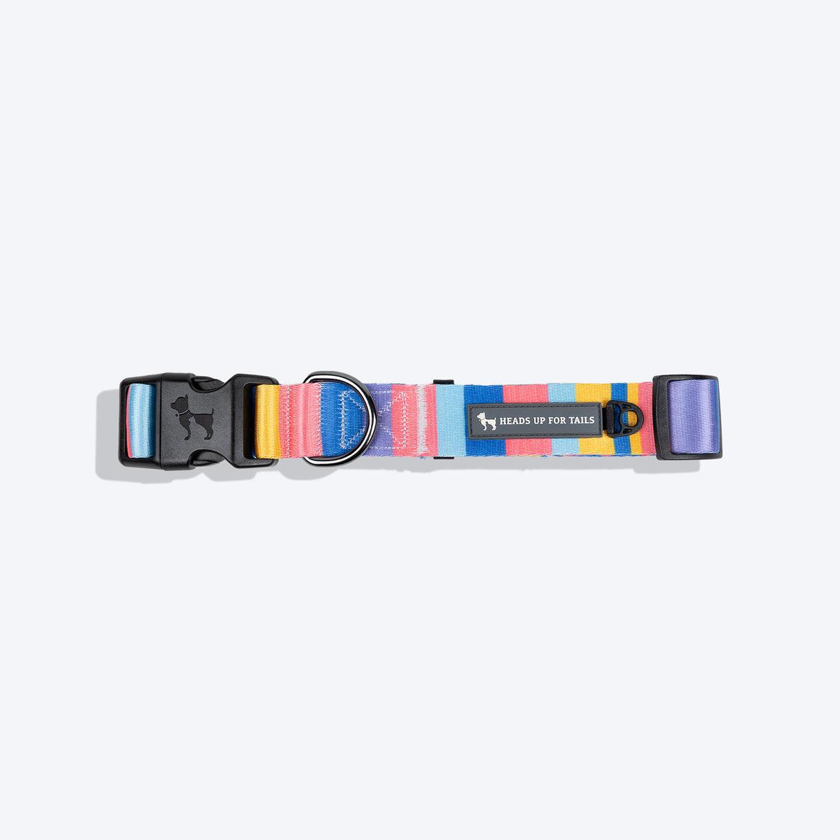 HUFT Spectrum Stripes Collar For Dog - Multicolor - Heads Up For Tails
