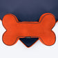 HUFT Made To Order Orthopaedic Dog Bed (Free Bone Cushion) - Blue & Orange