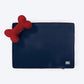 HUFT Made To Order Orthopaedic Dog Bed (Free Bone Cushion) - Navy & Red