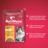 NutriMeow Chicken In Gravy Wet Food For Adult Cat - 80 gm - Heads Up For Tails