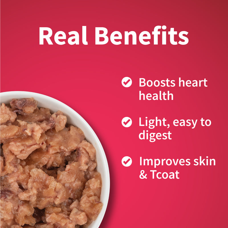 NutriMeow Tuna In Jelly Wet Food For Adult Cat - 80 gm - Heads Up For Tails