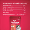 NutriMeow Salmon In Gravy Wet Food For Adult Cat - 80 gm - Heads Up For Tails