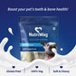 NutriWag Milk Calcium Chew Bones Treats For Dog - Heads Up For Tails