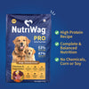 NutriWag Pro Active Chicken & Vegetable Dry Food For Dog - 20 kg - Heads Up For Tails