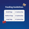 NutriWag Assorted Training Bites Dog Treats - 200 gm - Heads Up For Tails