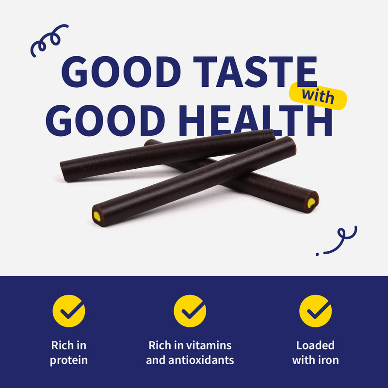 NutriWag Chicken & Cheese Duo Sticks Treats For Dog - 70 gm - Heads Up For Tails