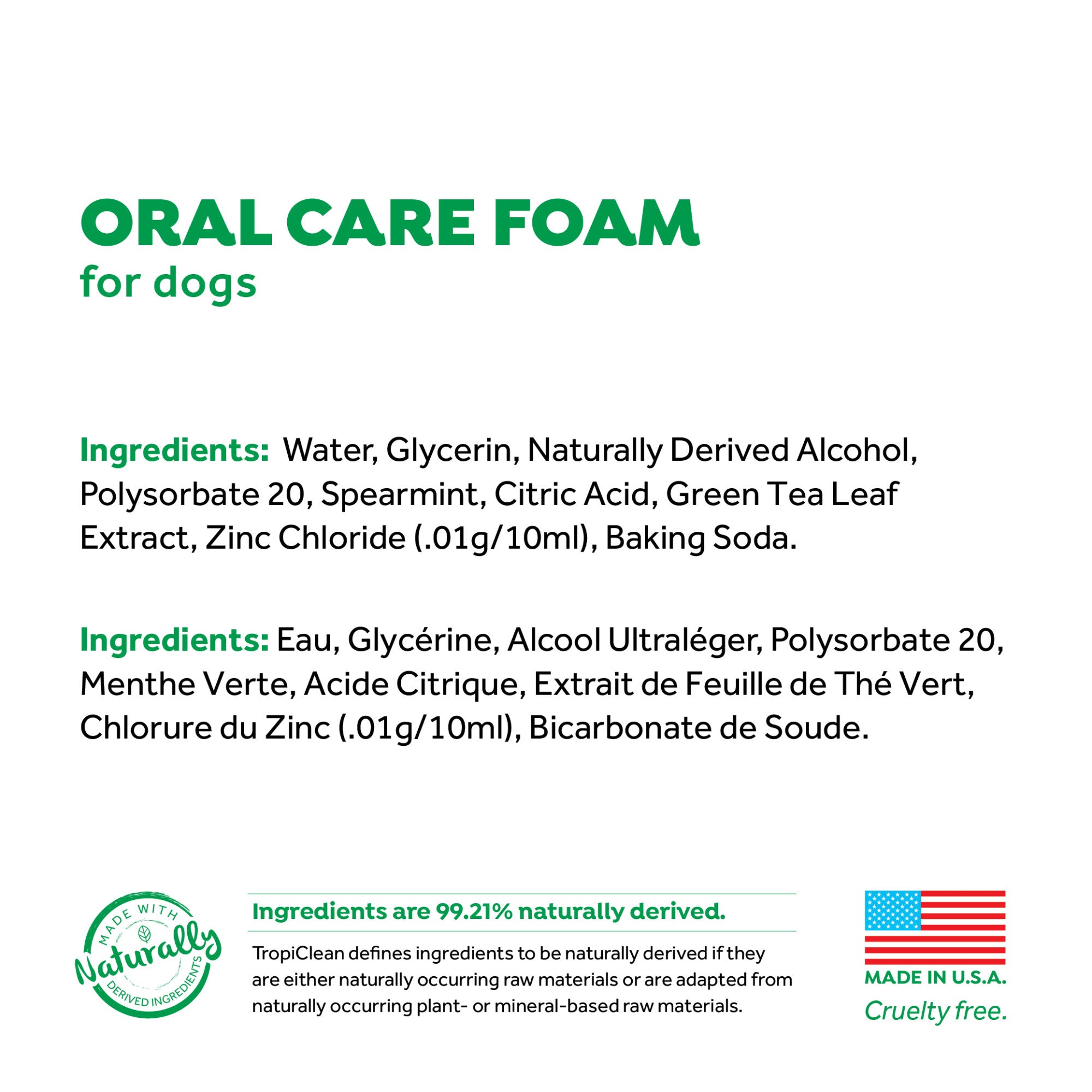 Fresh breath shop oral care foam