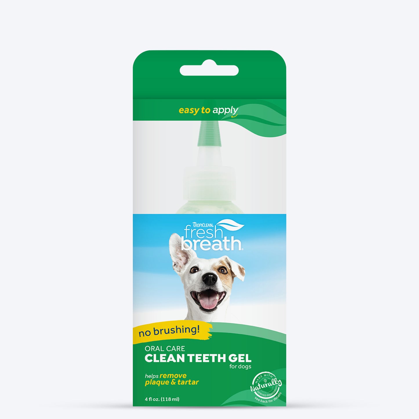 Tropiclean Fresh Breath Clean Teeth Gel for Dogs - Mint - 118 ml - Heads Up For Tails