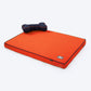 HUFT Made To Order Orthopaedic Dog Bed (Free Bone Cushion) - Orange & Blue