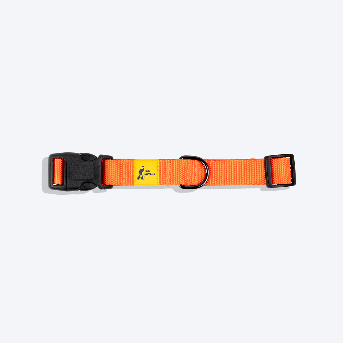 TLC Basic Collar For Dog - Orange - Heads Up For Tails
