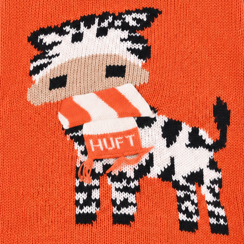HUFT Ziggy Buddy Sweater For Cat - Orange