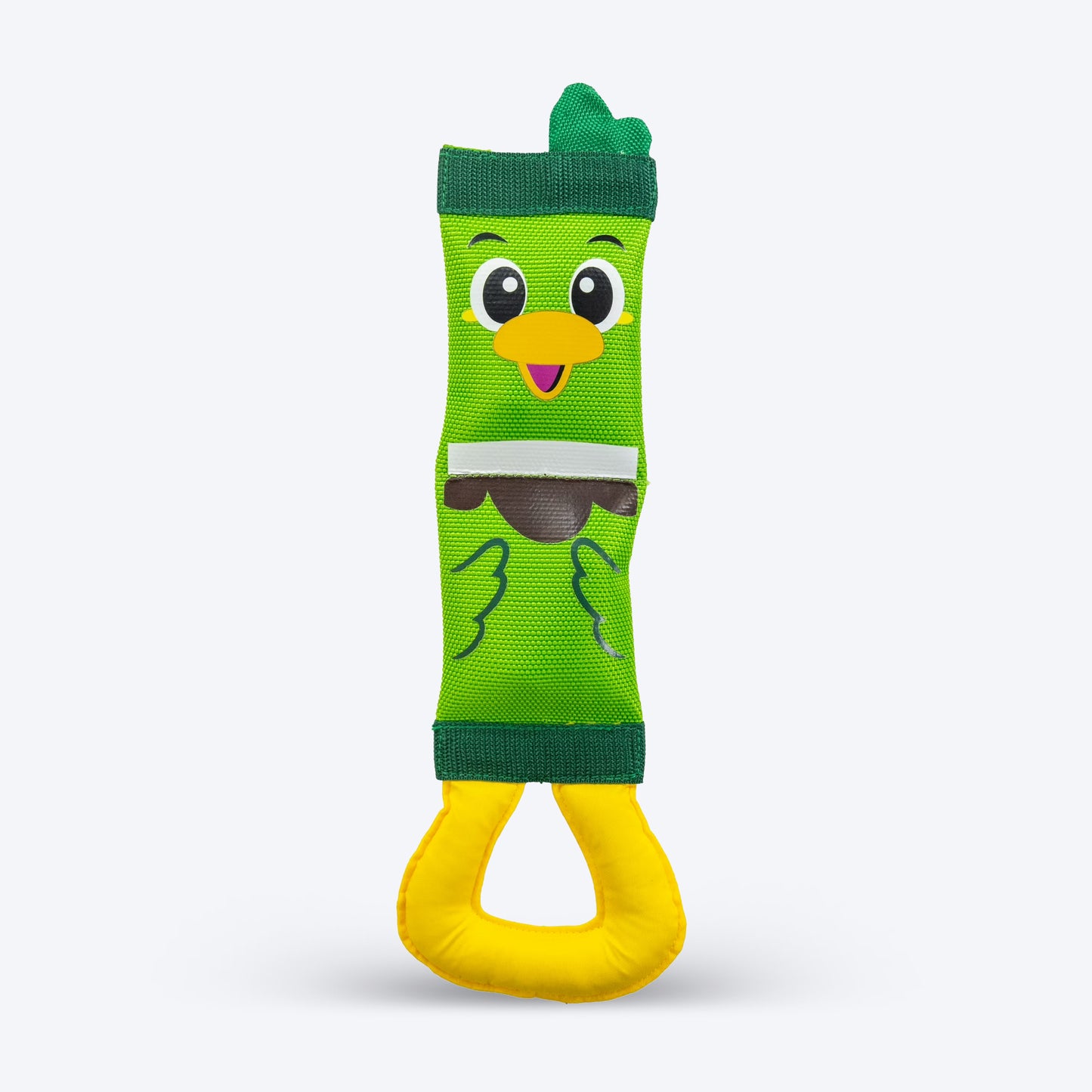 Outward Hound Mallard Fire Biterz Chew Toy For Dog - Green - Heads Up For Tails