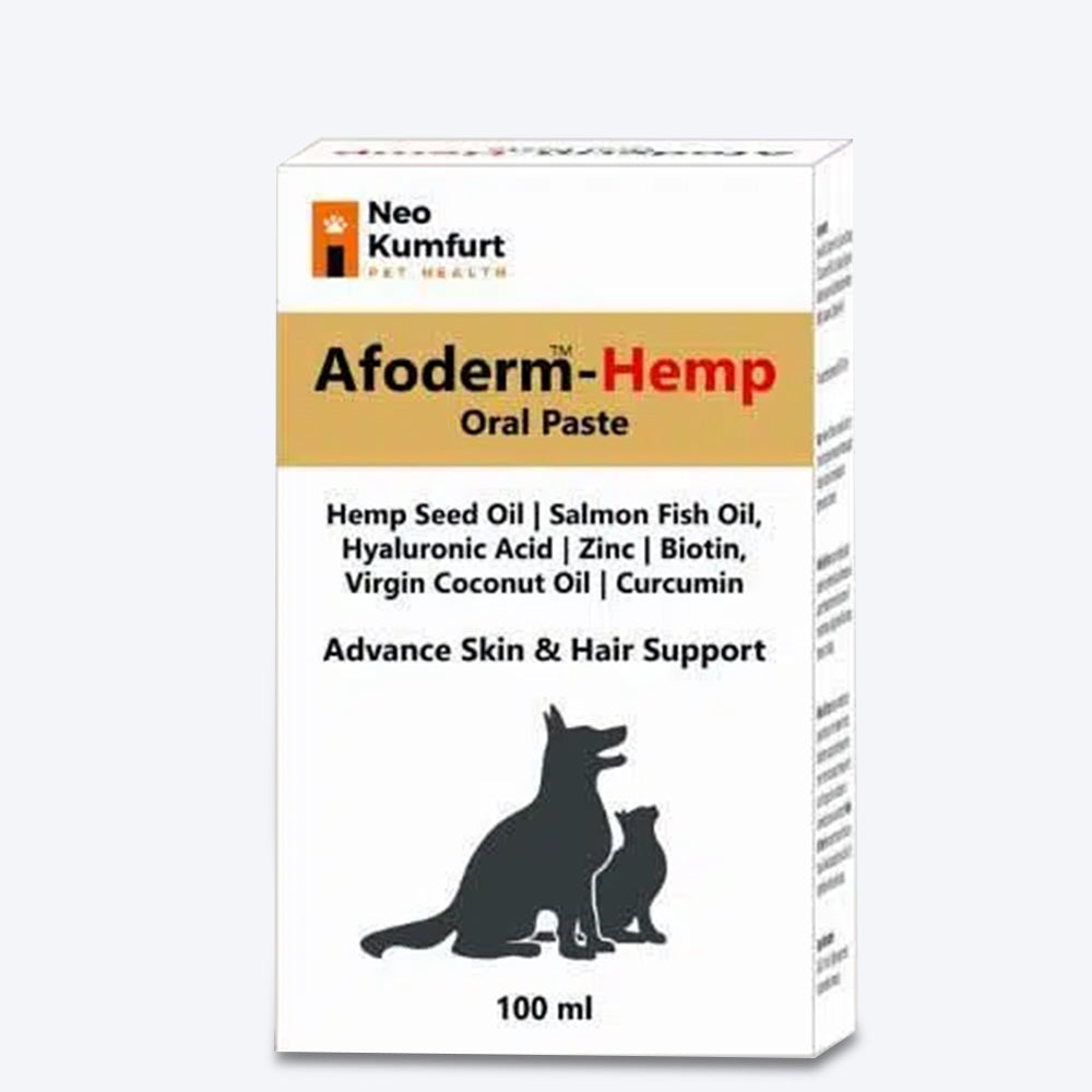 Neo Kumfurt Afoderm Hemp Oral Paste For Dog & Cat - 100 ml