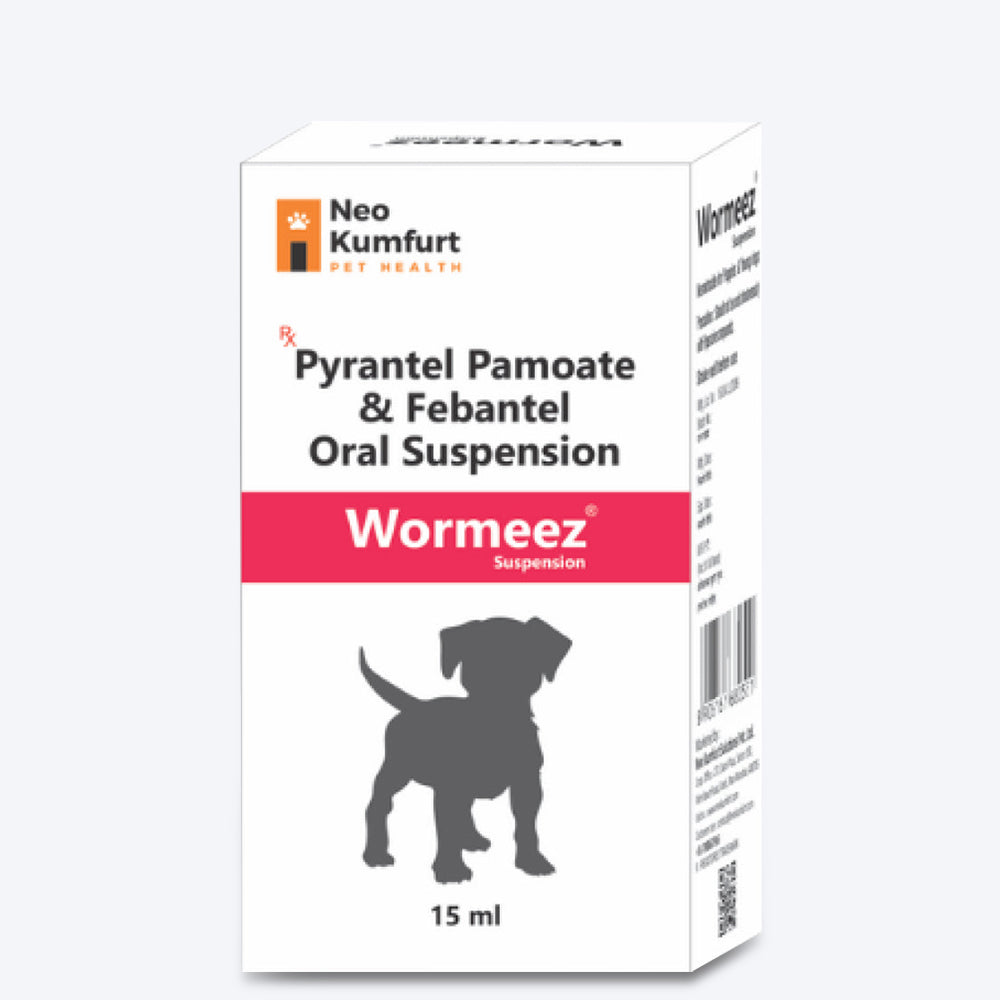 Neo Kumfurt Wormeez Suspension For Dog & Cat - 15 ml