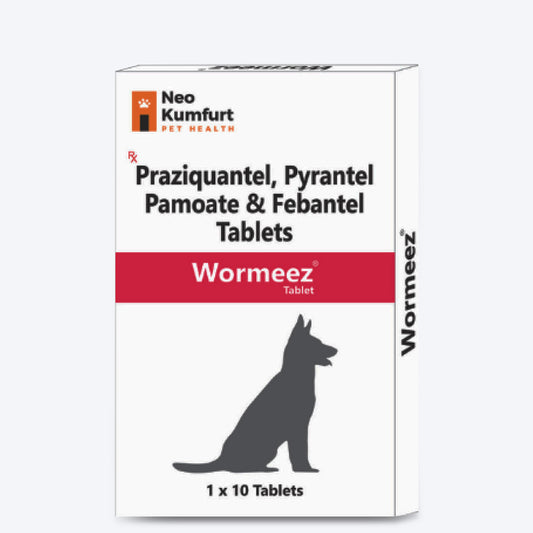 Neo Kumfurt Wormeez Tablets For Dog & Cat - 10 Tablets