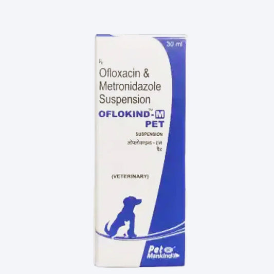 Mankind Oflokind Pediatric Suspension For Dog & Cat - 90 ml