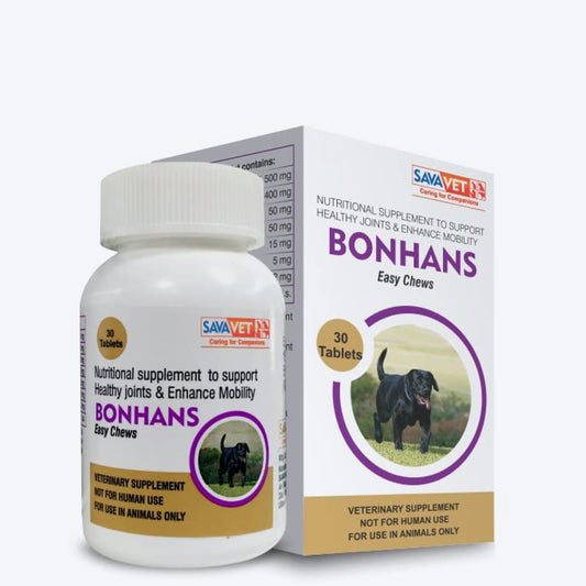 Savavet Bonhans Vitamin Supplement Tablets For Dog & Cat - 30 Tablets