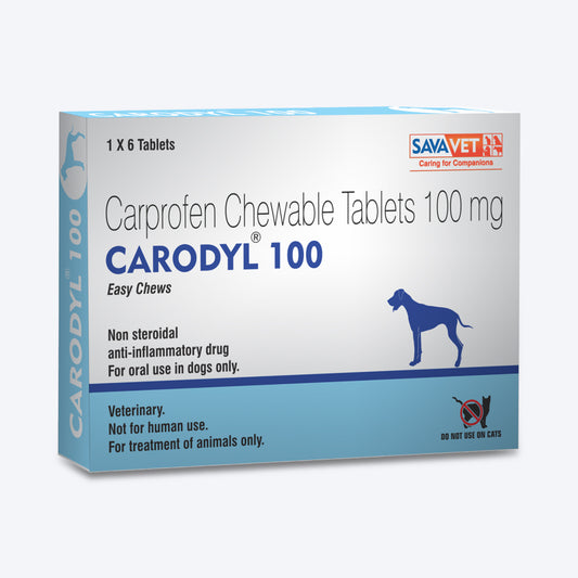 Savavet Carodyl 100 mg Tablets Pain Relief For Dog & Cat