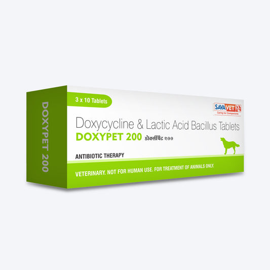Savavet Doxypet Antibiotic Tablets For Pets - 10 Tablets