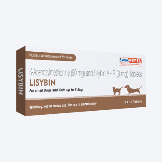 Savavet Lisybin Multivitamin Tablets For Dog & Cat - 10 Tablets