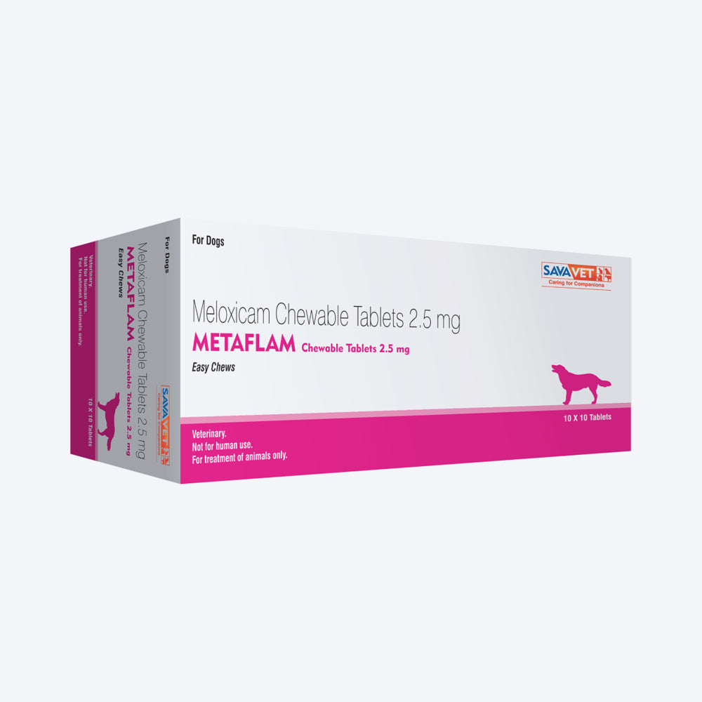 Savavet Metaflam Tablets Anti-inflammatory For Dog & Cat - 10 Tablets