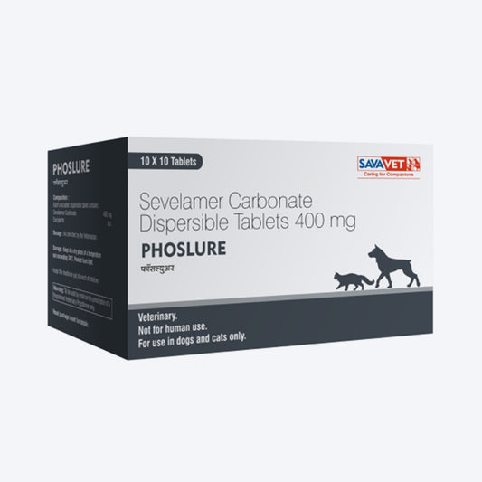Savavet Phoslure Tablets Mineral Supplement For Dog & Cat - 10 Tablets