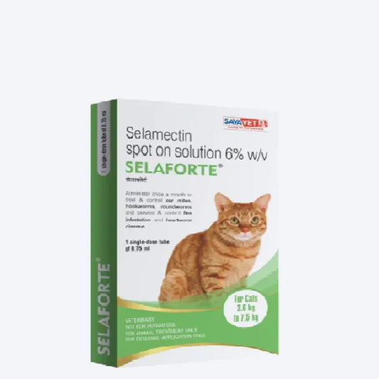 Savavet Selaforte Spot-on For Cat (6-7 kg) - 0.75 ml
