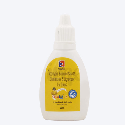 Scientific Remedies Calmear Ear Infection Treatment For Dog & Cat - 20 ml