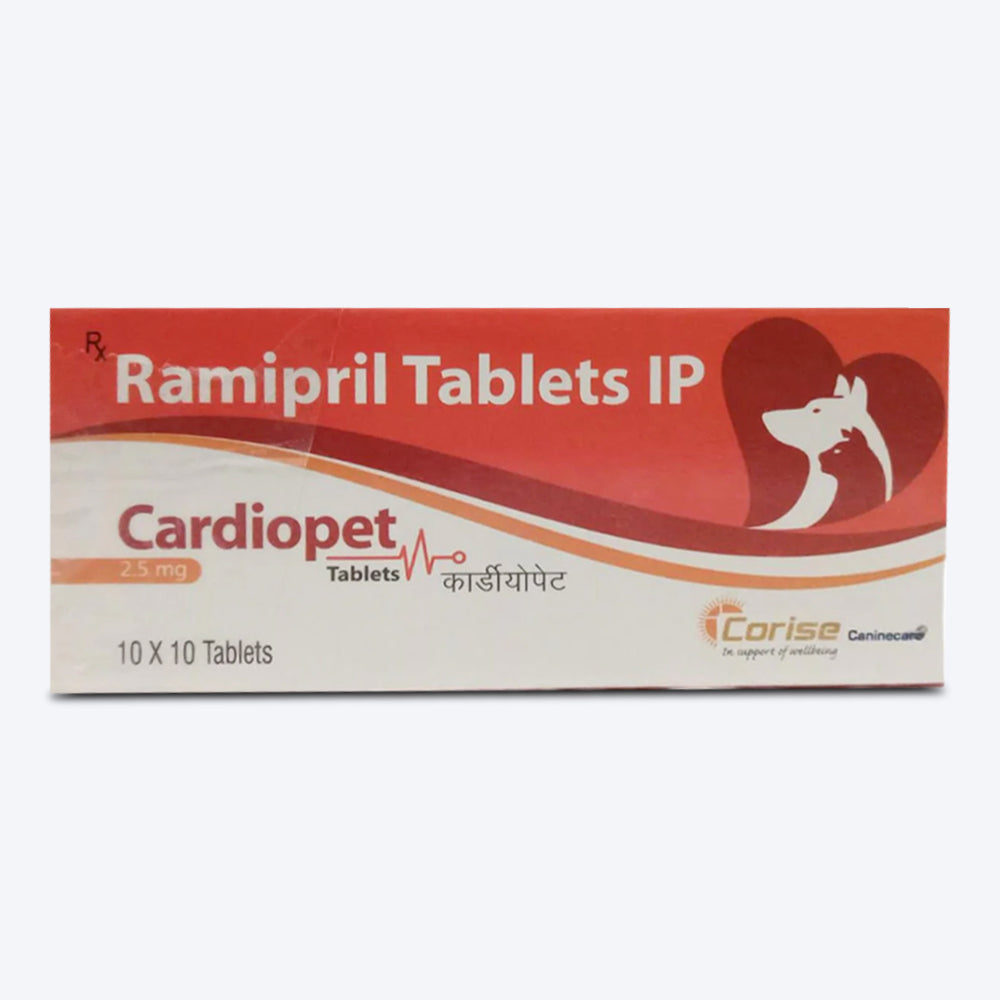 Corise Cardiopet Tablet For Dog & Cat - 10 Tablets - Heads Up For Tails