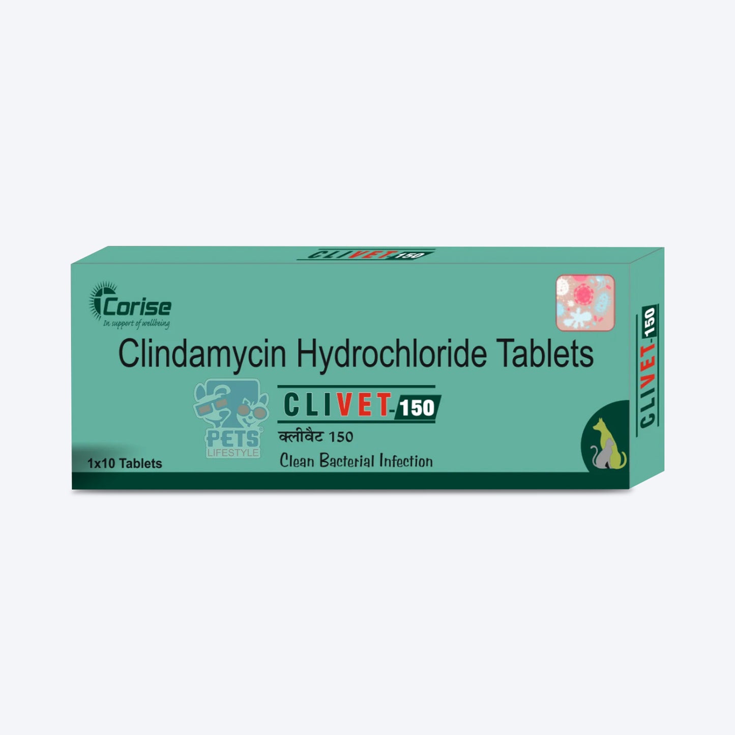 Corise Clivet Tablet For Dog & Cat - 10 Tablets - Heads Up For Tails