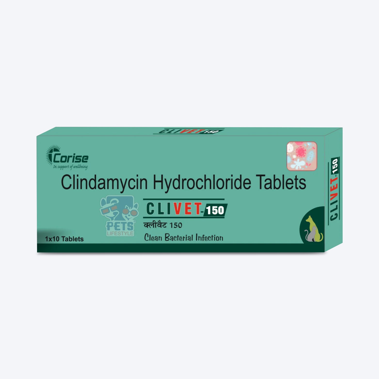 Corise Clivet Tablet For Dog & Cat - 10 Tablets - Heads Up For Tails