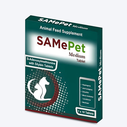 Corise Samepet Medium Tablets For Dog & Cat - 10 Tablets - Heads Up For Tails