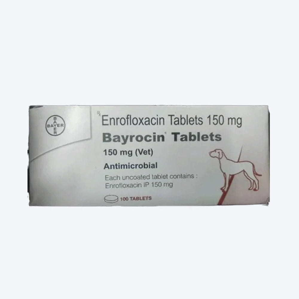 Elanco Bayrocin 150 Mg Tablets For Dog & Cat - 10 Tablets